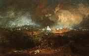 Joseph Mallord William Turner The Fifth Plague of Egypt oil painting artist